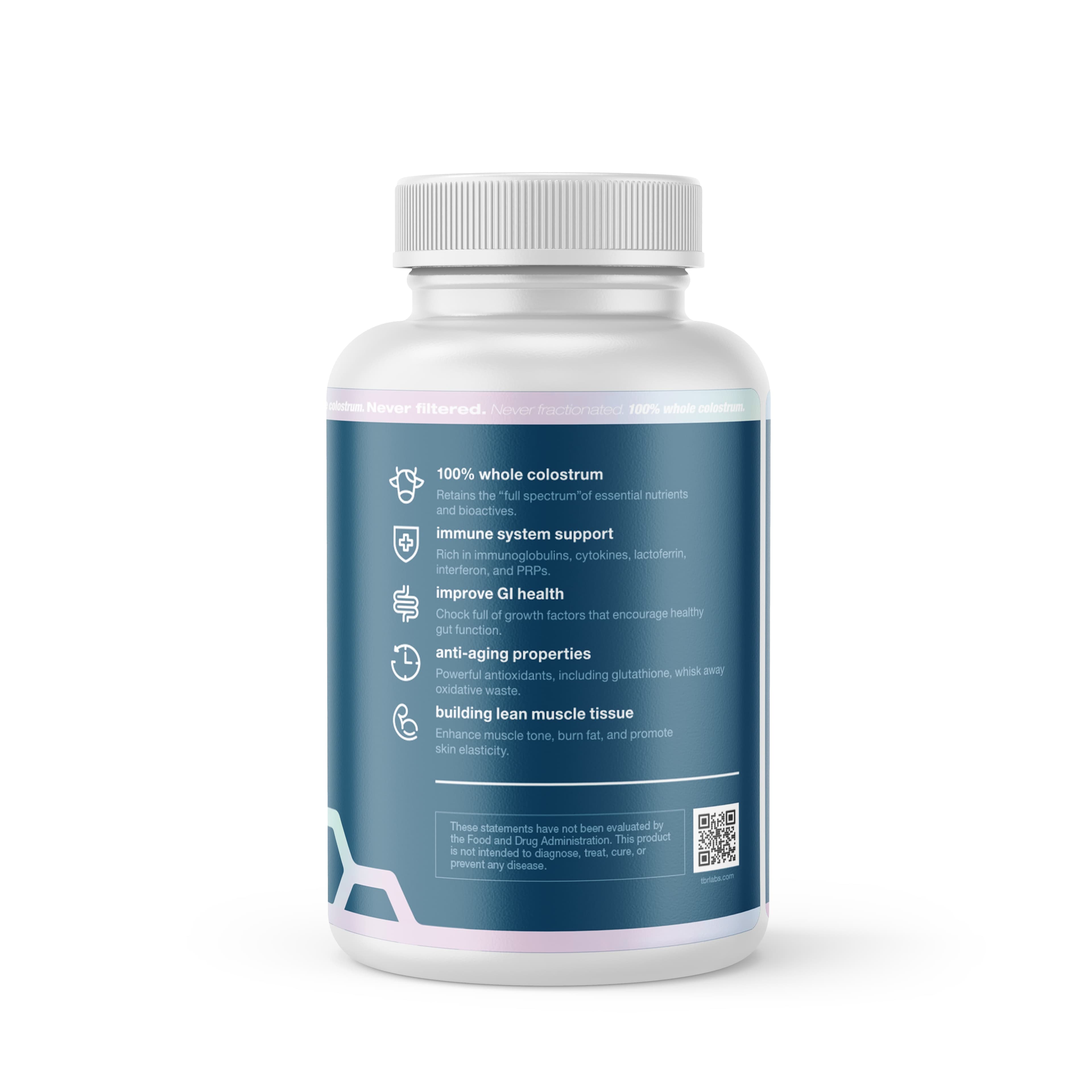Whole Colostrum: Unflavored Capsules - Image 3