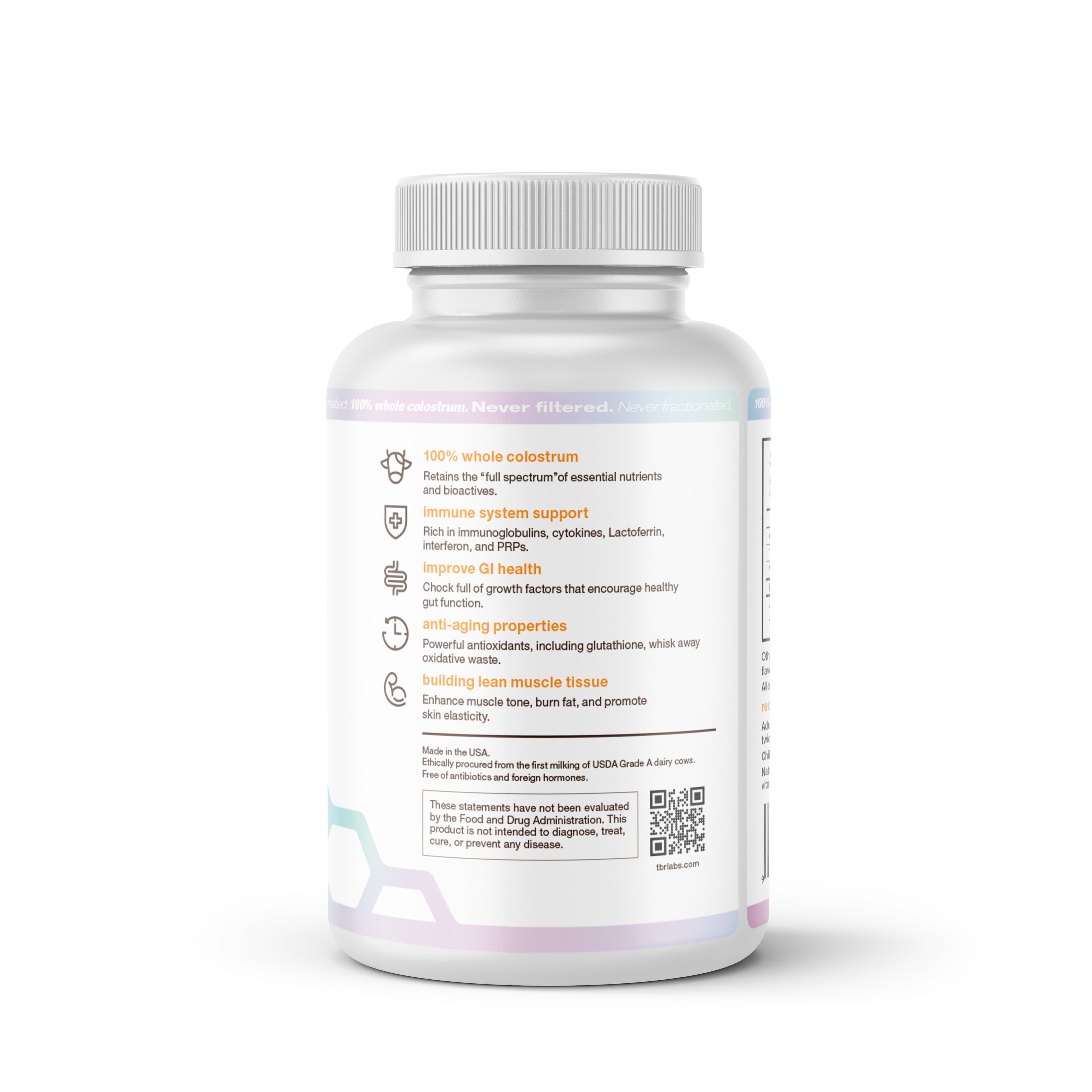 Whole Colostrum: Orange Creamsicle Tablets - Image 3