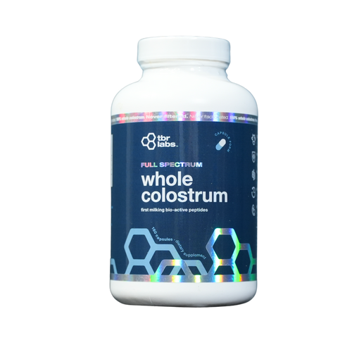 Whole Colostrum: Unflavored Capsules