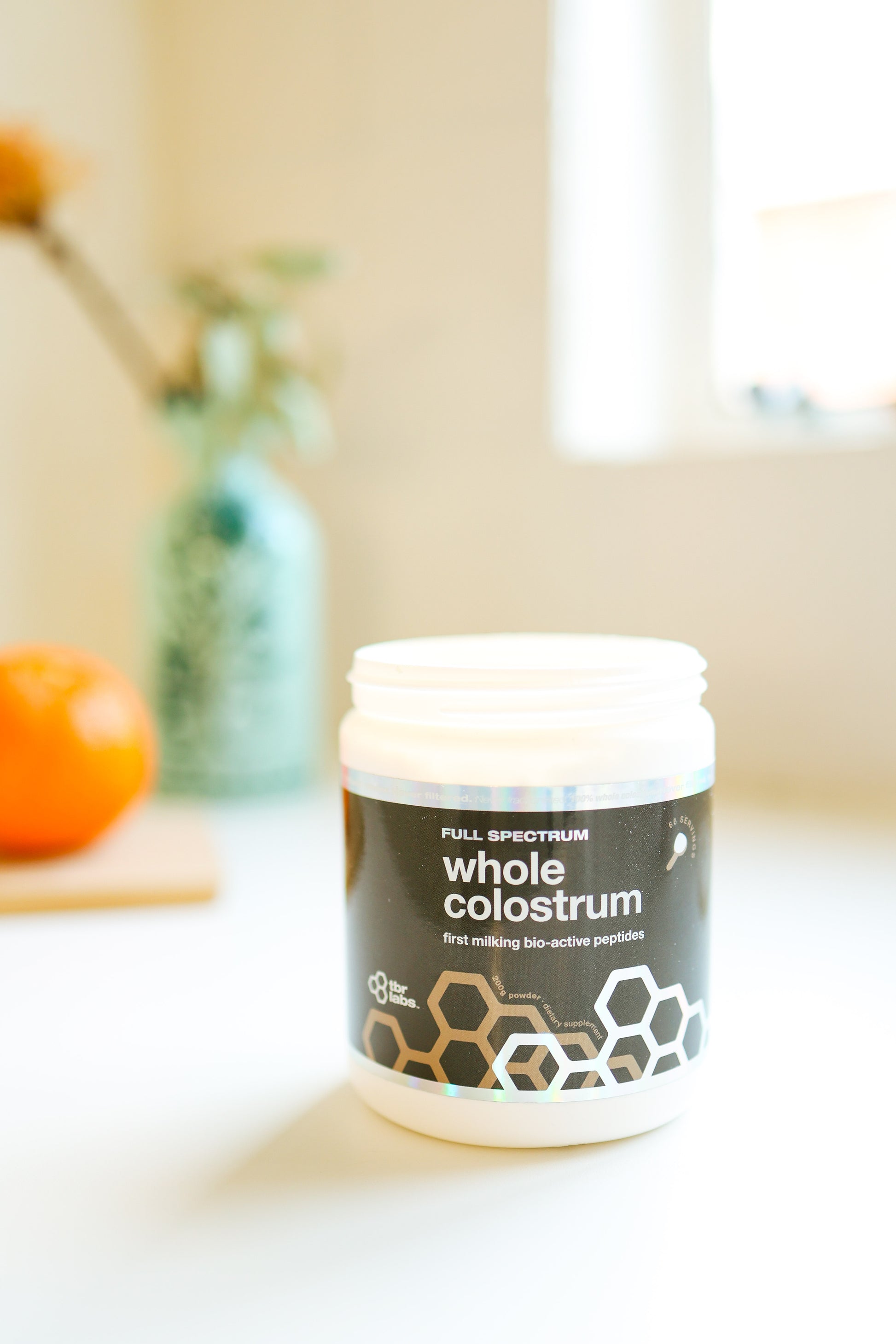 Whole Colostrum Powder: Unflavored 200g
