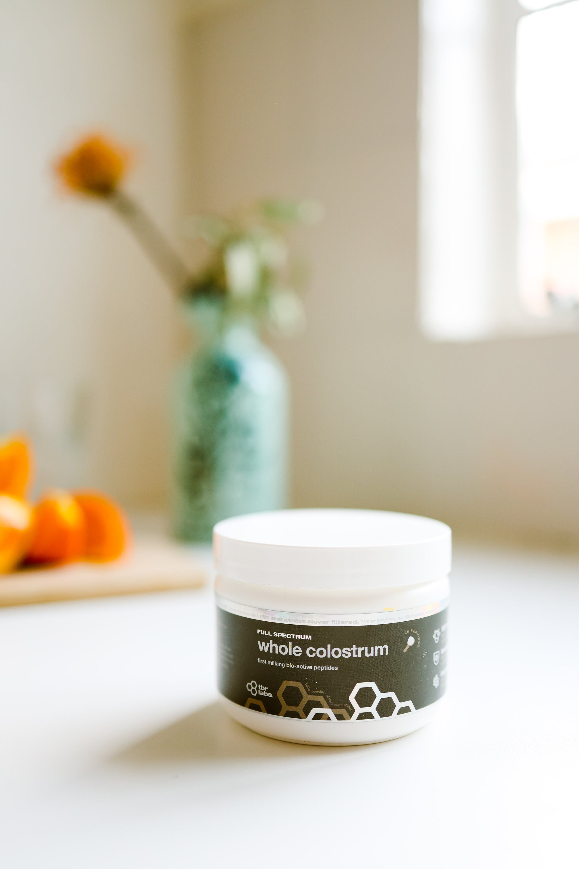 Whole Colostrum Powder: Unflavored 100g